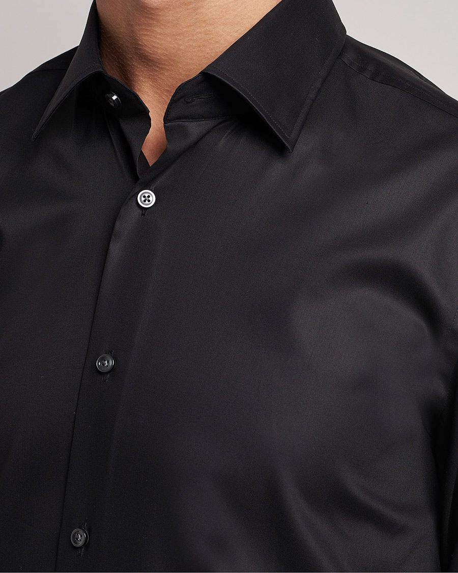 Uomini | Camicie | BOSS BLACK | Hank Slim Fit Shirt Black