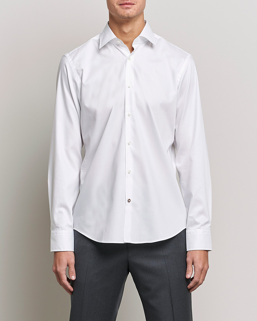 Uomini | Camicie | BOSS BLACK | Joe Regular Fit Shirt White