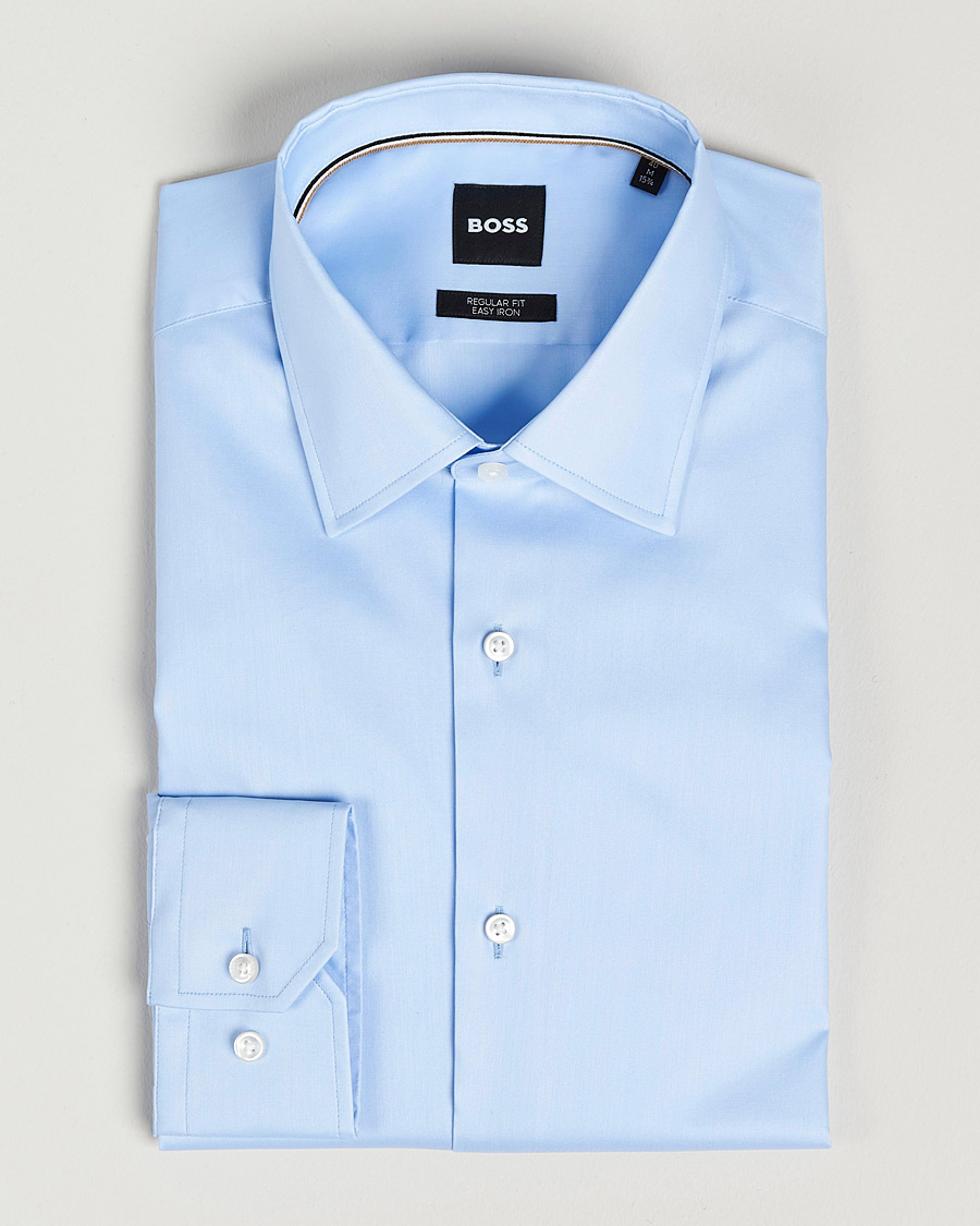 Uomini | Camicie | BOSS BLACK | Joe Regular Fit Shirt Light Blue