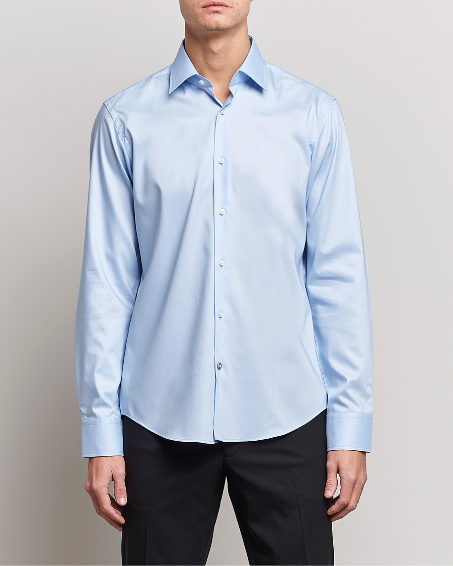 Uomini | Camicie | BOSS BLACK | Joe Regular Fit Shirt Light Blue