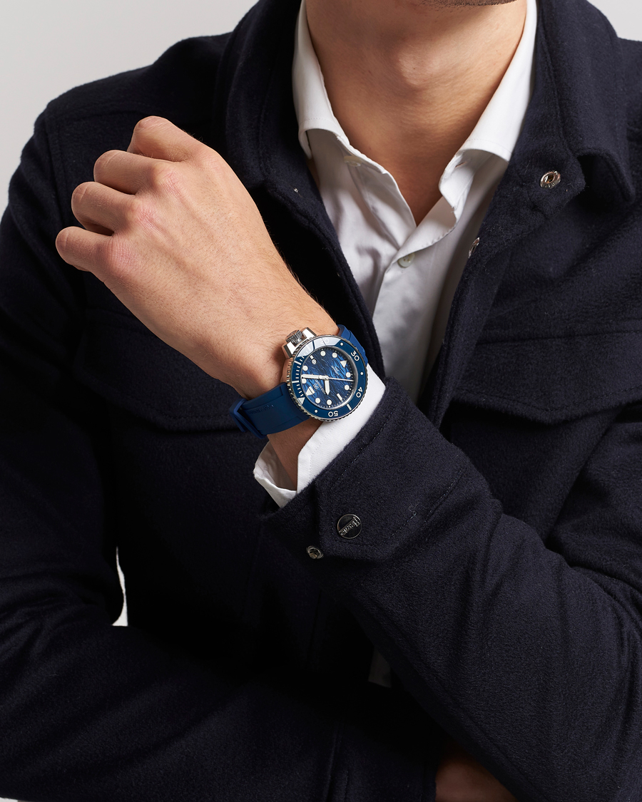 Uomini | Scatole per orologi | Sjöö Sandström | Landsort 459m Blue