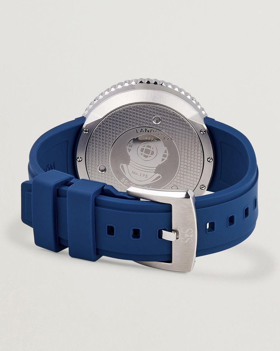 Uomini | Scatole per orologi | Sjöö Sandström | Landsort 459m Blue