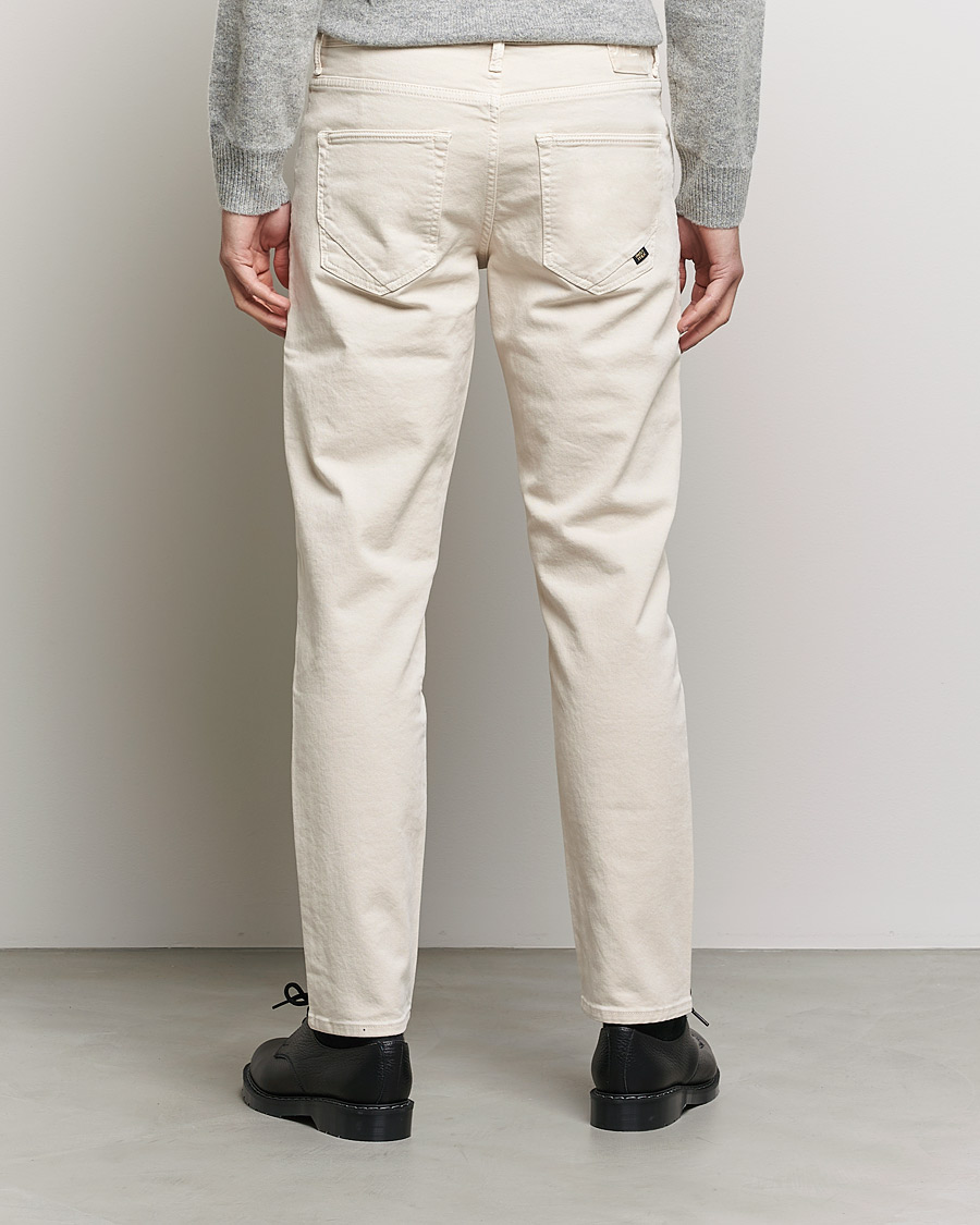 Uomini | Pantaloni | Incotex | Bull Denim 5-Pocket Pants White