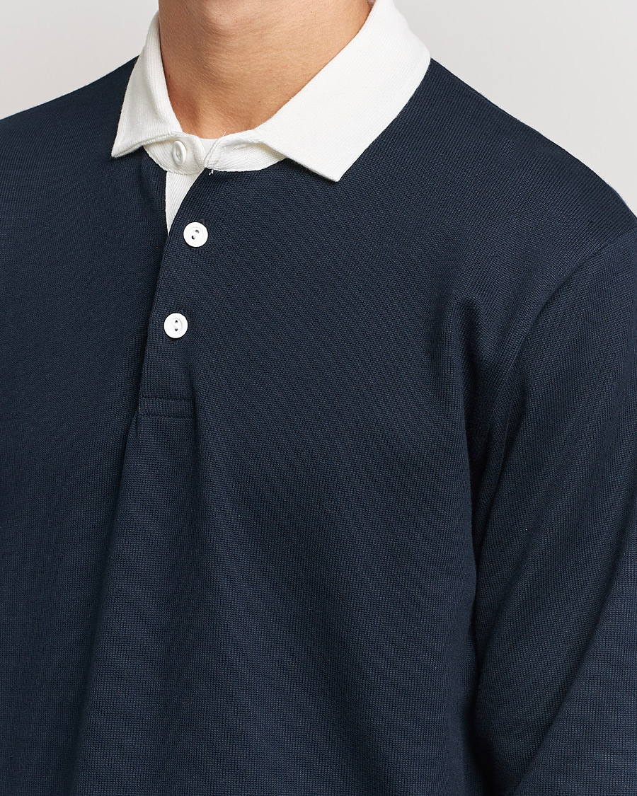 Uomini | Maglieria | Rowing Blazers | Ametora Dad Rugby  Navy