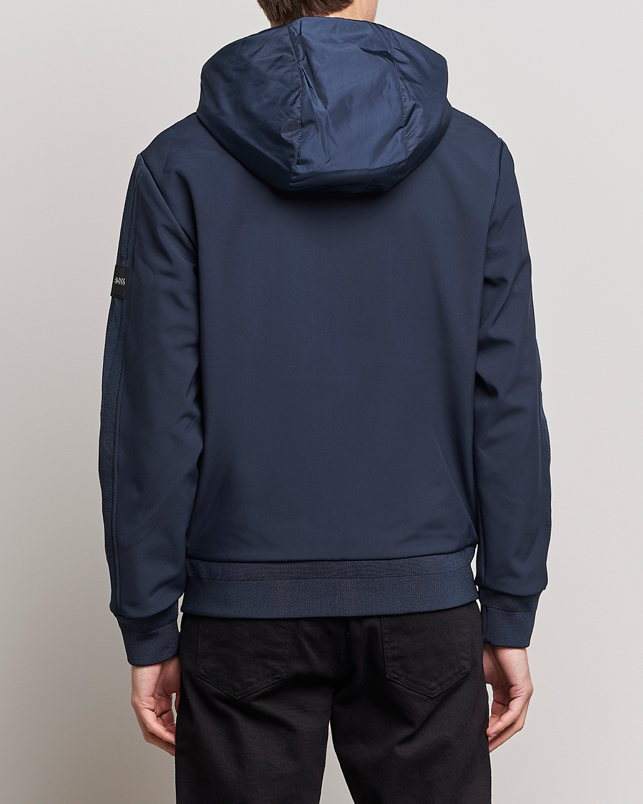 Uomini | Giacche | BOSS BLACK | Seeger Hybrid Jacket Dark Blue