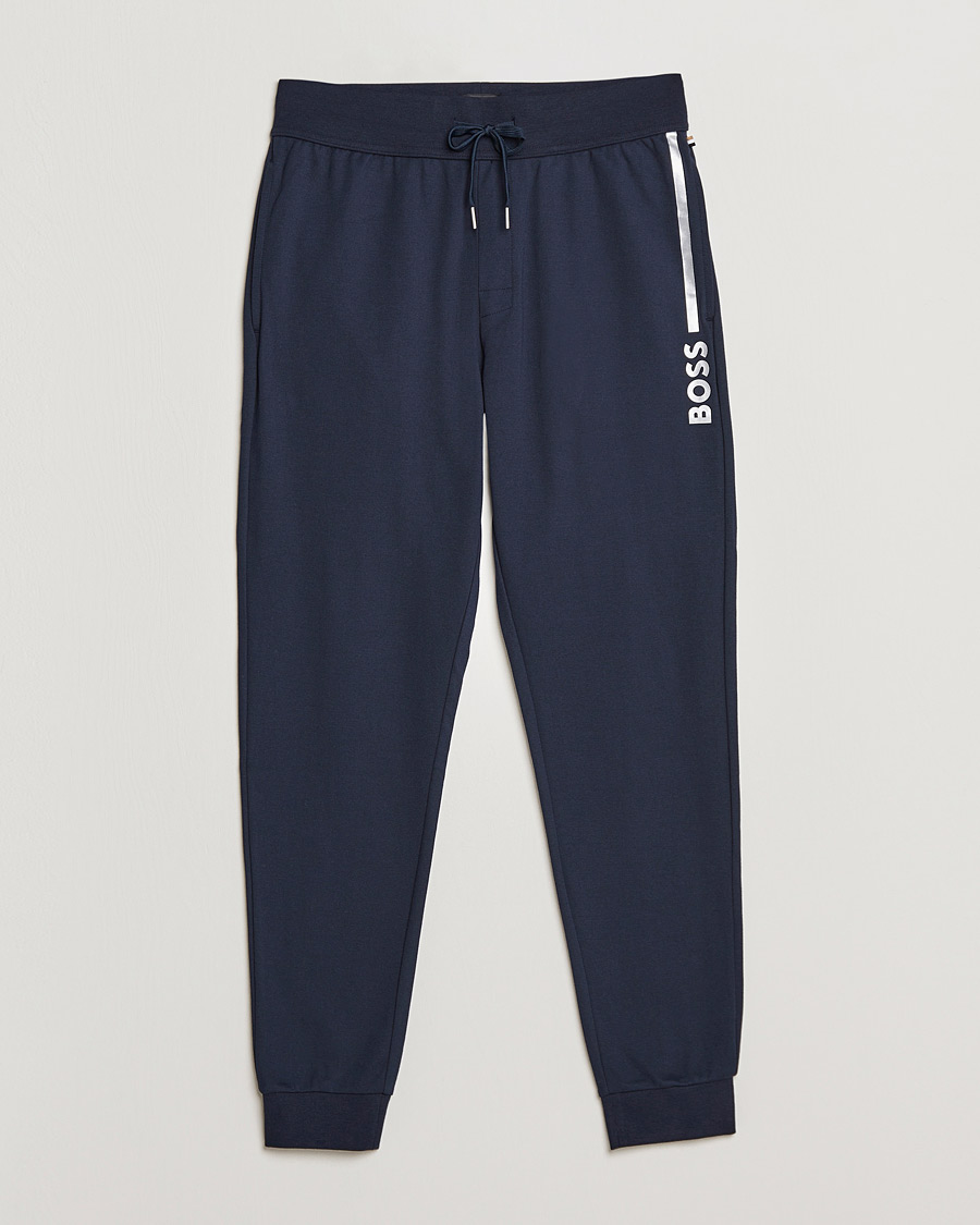 Uomini | Pantaloni | BOSS BLACK | Tracksuit Sweatpants Dark Blue
