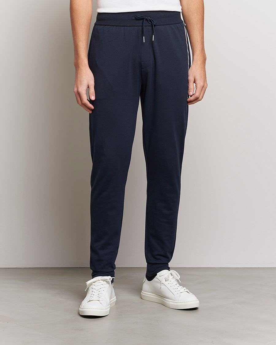 Uomini | Pantaloni | BOSS BLACK | Tracksuit Sweatpants Dark Blue