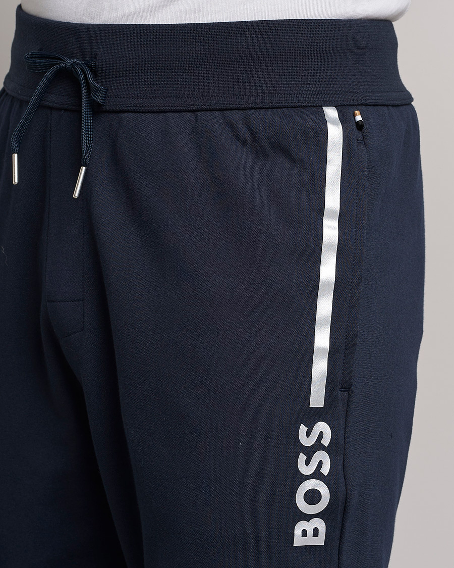 Uomini | Pantaloni | BOSS BLACK | Tracksuit Sweatpants Dark Blue
