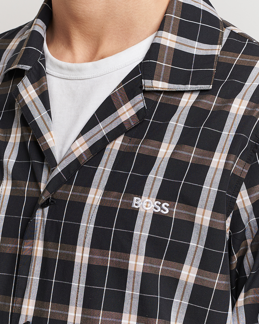 Uomini | Accappatoi & Pigiami | BOSS BLACK | Urban Checked Pyjama Set Black/Beige