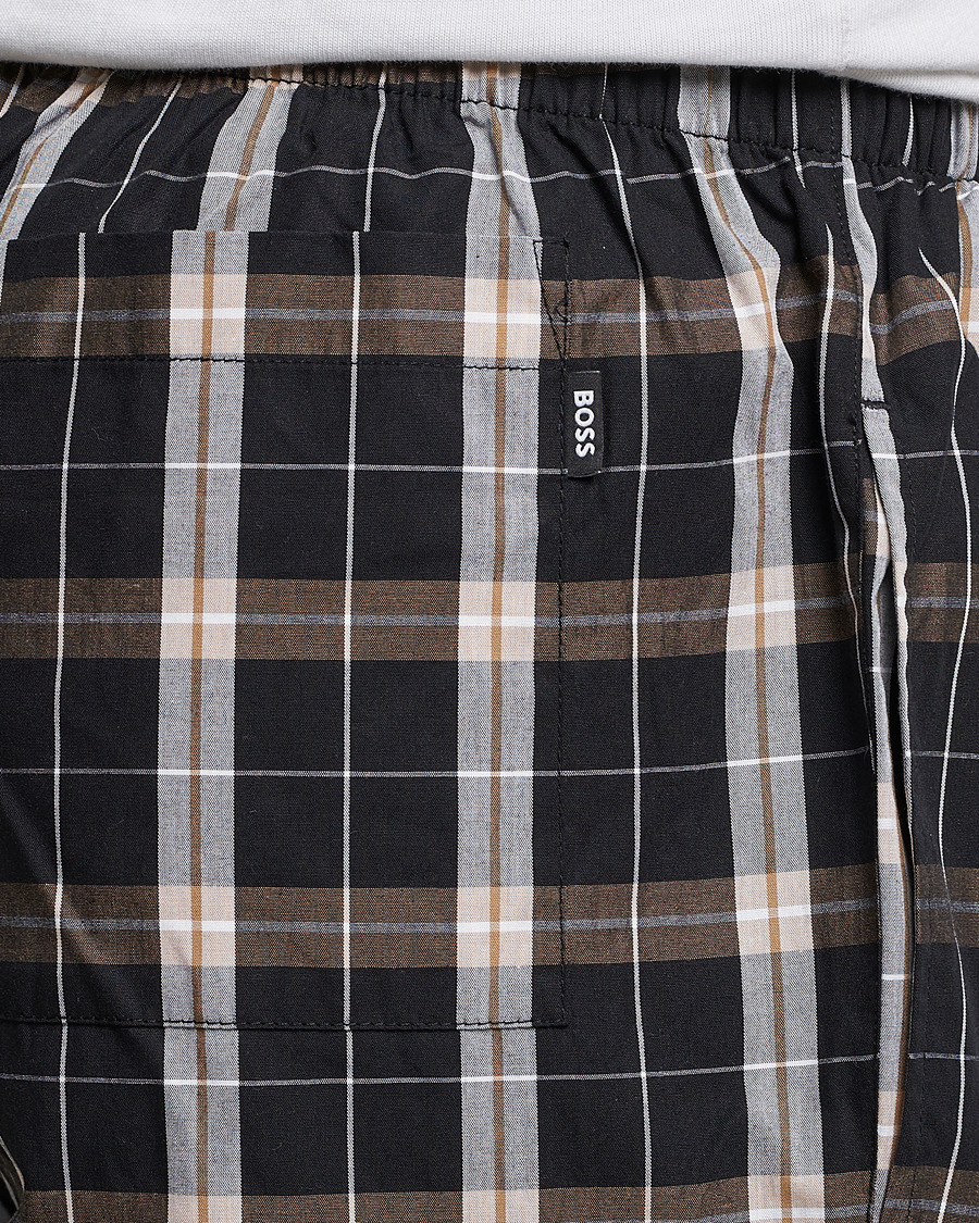 Uomini | Accappatoi & Pigiami | BOSS BLACK | Urban Checked Pyjama Set Black/Beige