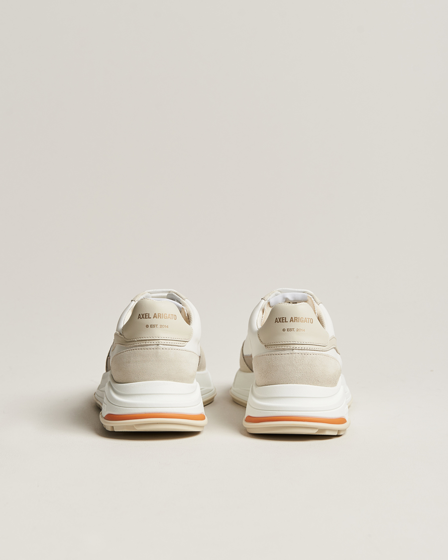 Uomini | Axel Arigato Rush Bee Bird Runner White/Cremino | Axel Arigato | Rush Bee Bird Runner White/Cremino