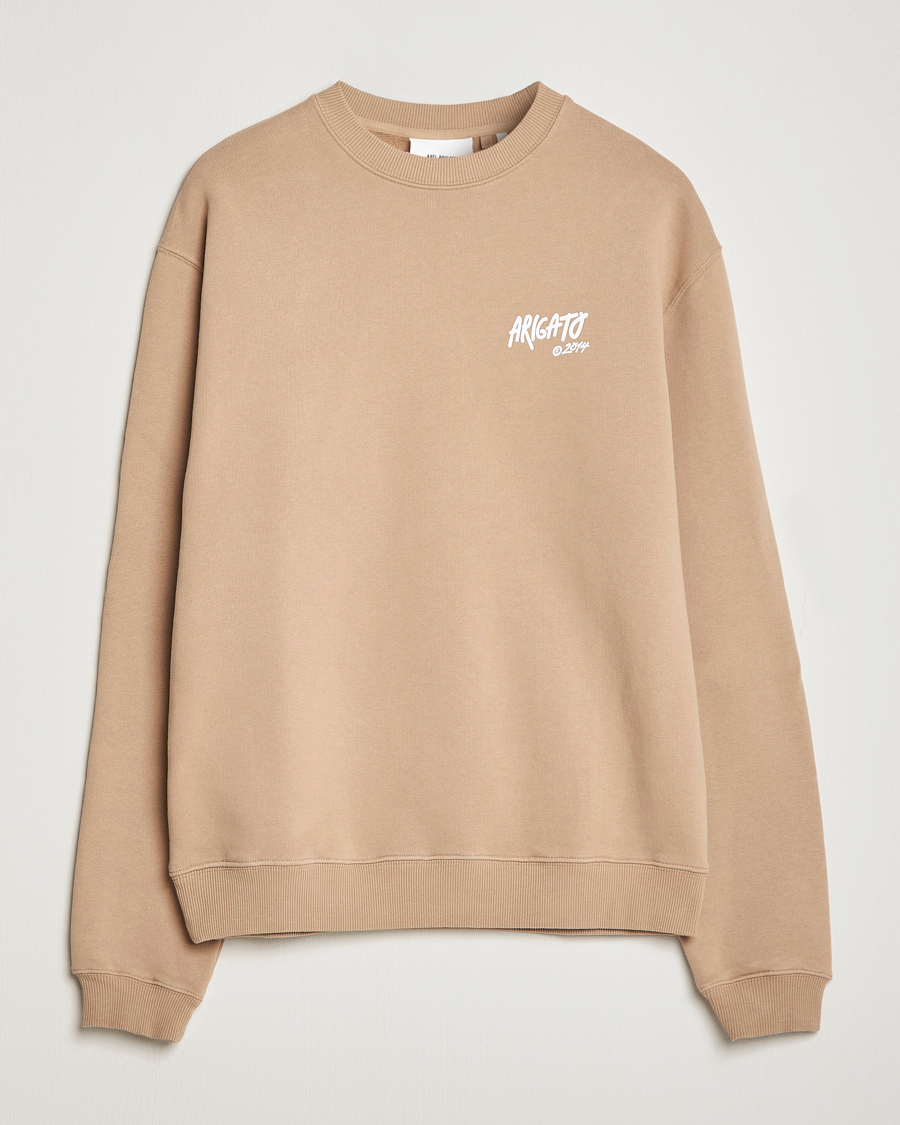 Uomini | Maglieria | Axel Arigato | Arigato Graffiti Sweatshirt Camel