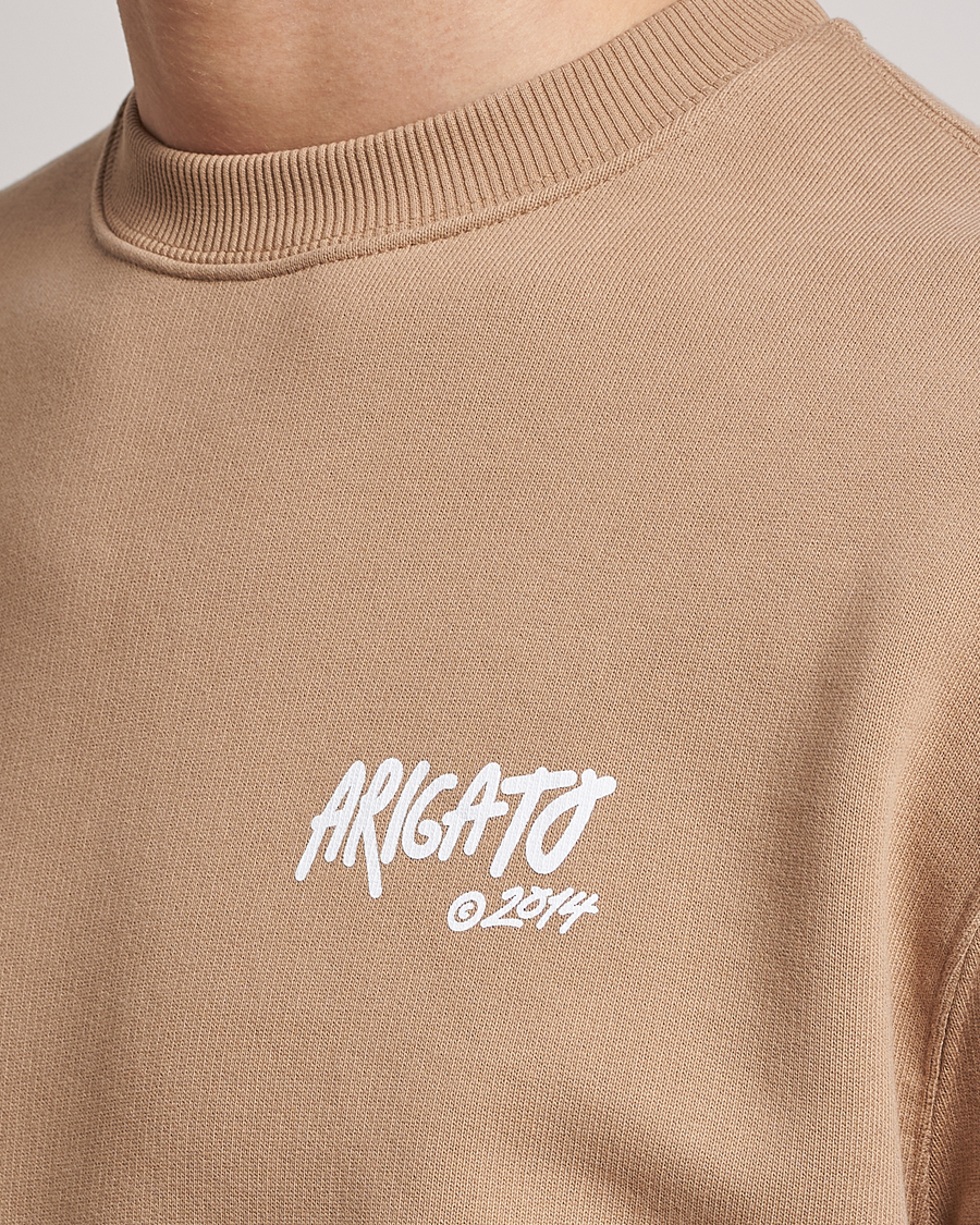 Uomini | Maglieria | Axel Arigato | Arigato Graffiti Sweatshirt Camel