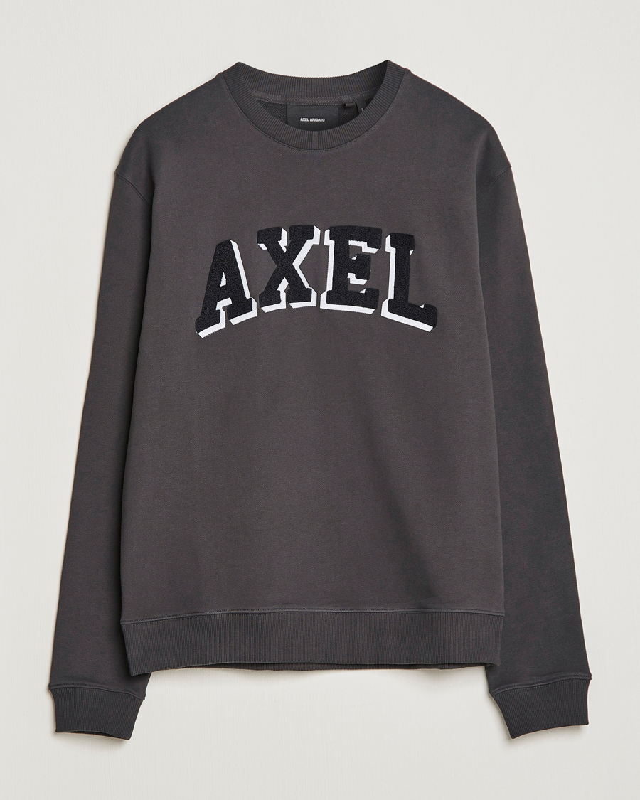 Uomini | Maglieria | Axel Arigato | Axel Arc Sweatshirt Volcanic Ash