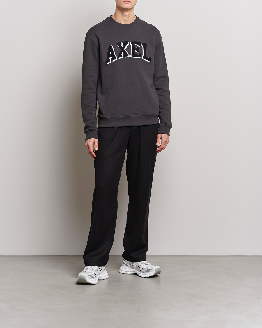 Uomini | Maglieria | Axel Arigato | Axel Arc Sweatshirt Volcanic Ash