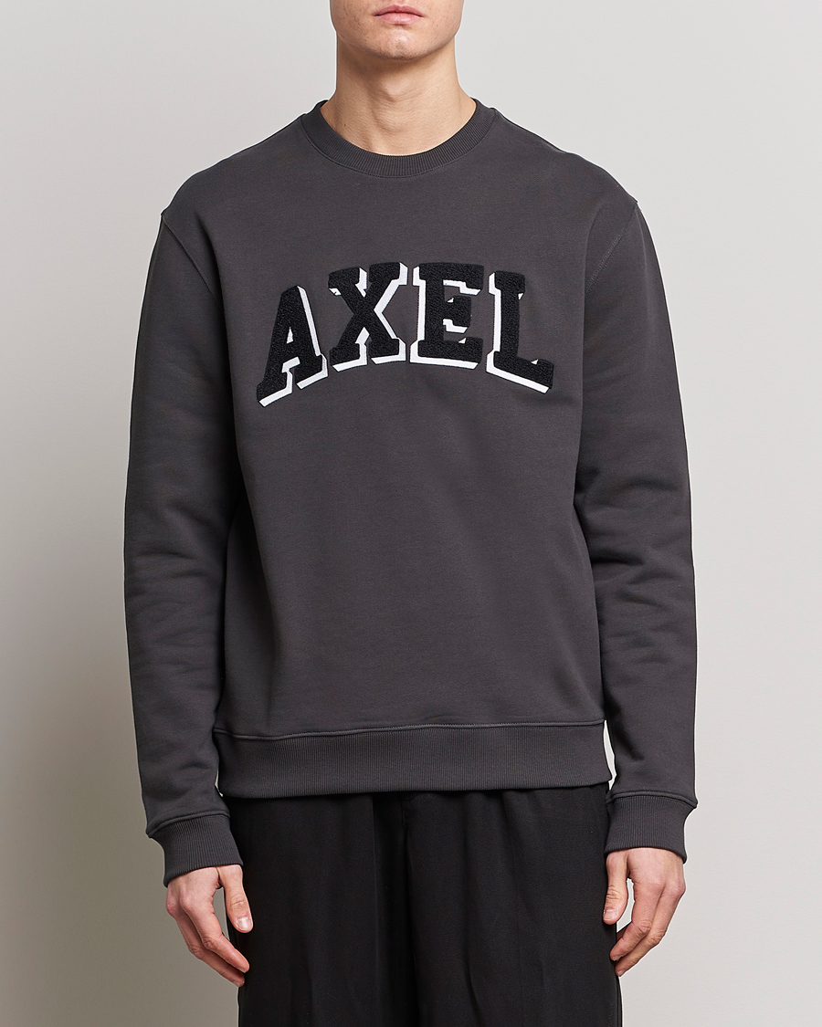 Uomini | Maglieria | Axel Arigato | Axel Arc Sweatshirt Volcanic Ash