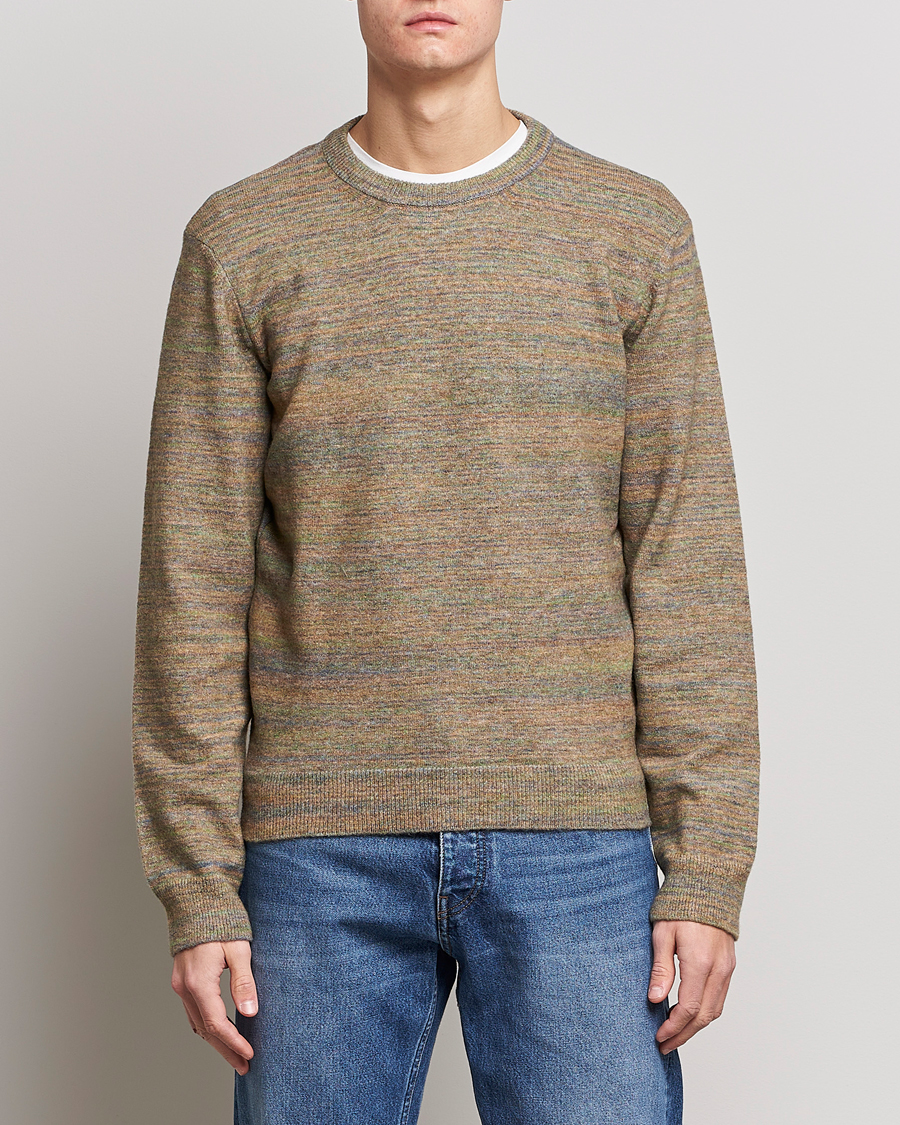 Uomini | Maglieria | A.P.C. | Degrade Sweater Light Khaki