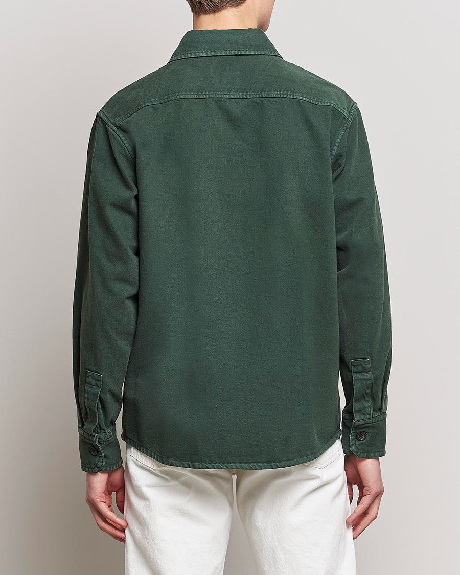 Uomini | Camicie | A.P.C. | Basile Shirt Jacket Dark Green