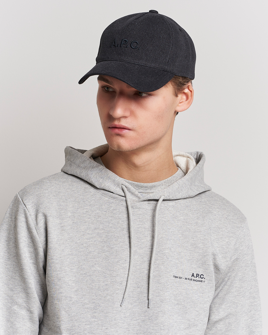 Uomini | A.P.C. Baseball Cap Black | A.P.C. | Baseball Cap Black
