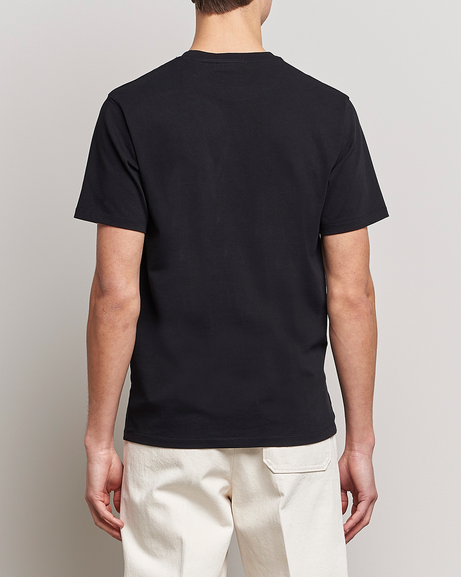 Uomini | T-shirt | Maison Kitsuné | Mini Handwriting T-Shirt Black