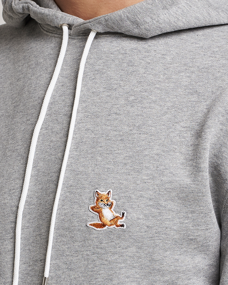 Uomini | Maglieria | Maison Kitsuné | Chillax Fox Hoodie Light Grey