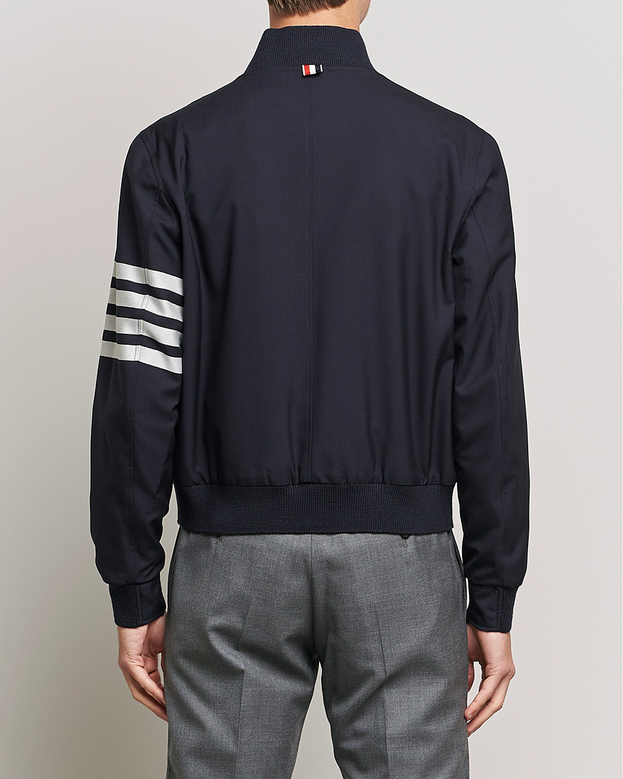 Uomini | Giacche | Thom Browne | 4-Bar Blouson Jacket Navy
