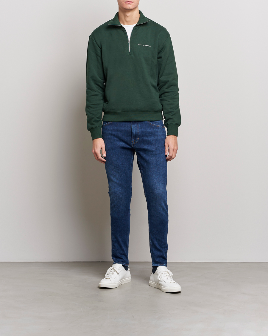 Uomini | Jeans | Tiger of Sweden | Evolve Organic Cotton Jeans Medium Blue