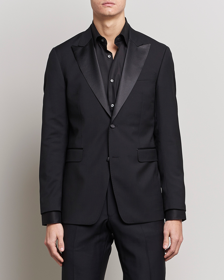 Uomini | Blazers | Tiger of Sweden | Justin Tuxedo Blazer Black