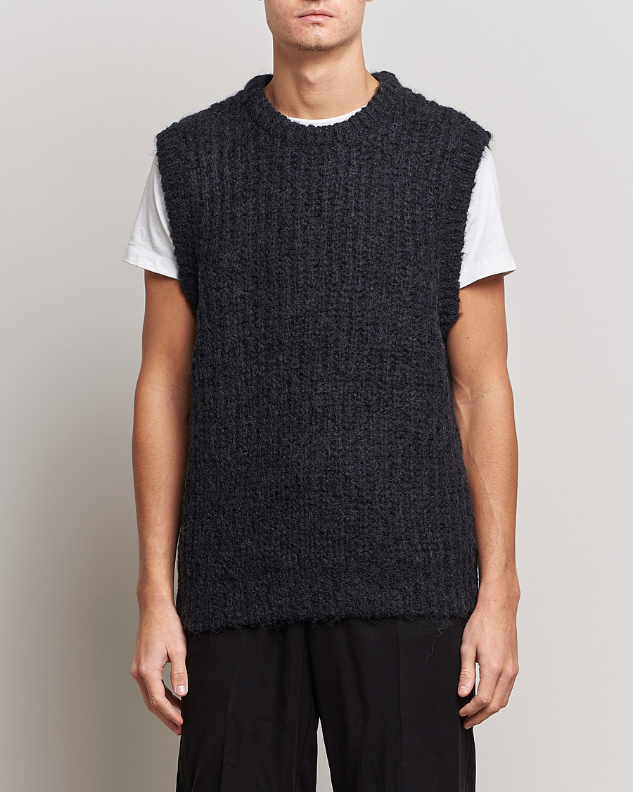 Uomini | Maglieria | J.Lindeberg | Alfons Wool Slipover Black