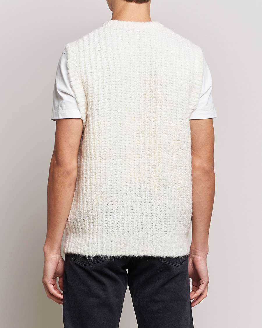 Uomini | Maglieria | J.Lindeberg | Alfons Wool Slipover Cloud White