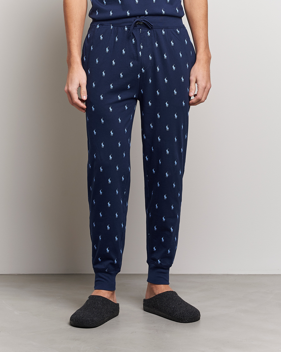 Uomini | Accappatoi & Pigiami | Polo Ralph Lauren | Printed Pony Pyjama Pants Navy