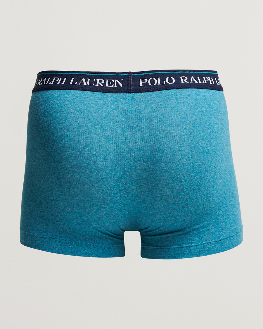 Uomini | Biancheria intima | Polo Ralph Lauren | 3-Pack Trunk Grey/Peacock/Navy