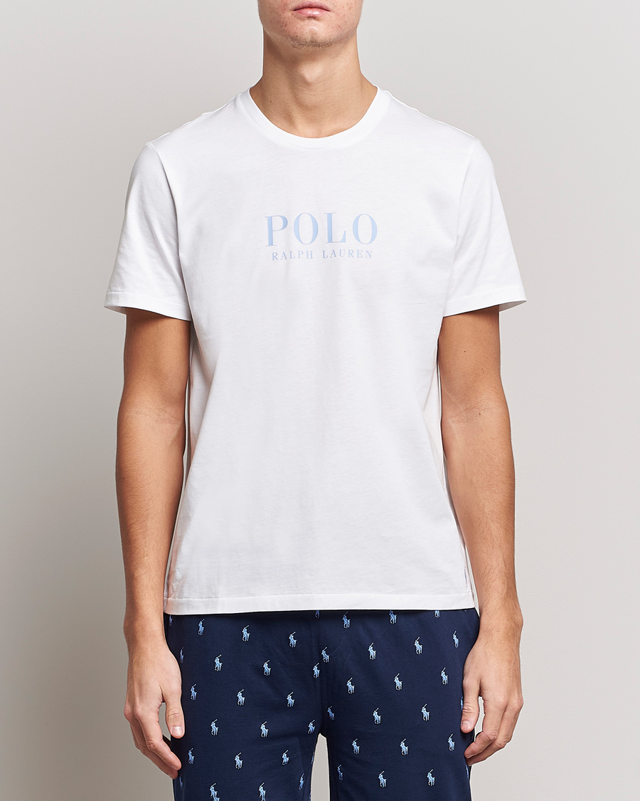Uomini | T-shirt | Polo Ralph Lauren | Cotton Logo Crew Neck T-Shirt Austin Blue