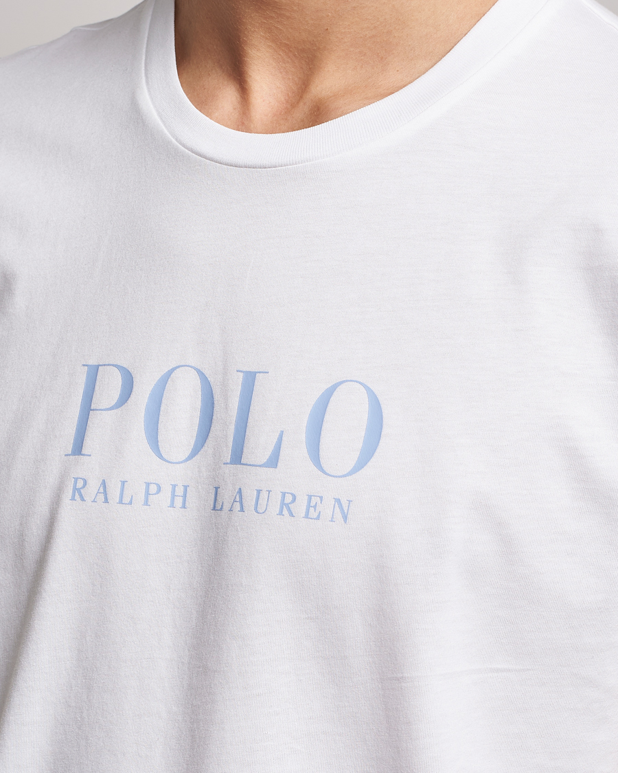 Uomini | T-shirt | Polo Ralph Lauren | Cotton Logo Crew Neck T-Shirt Austin Blue