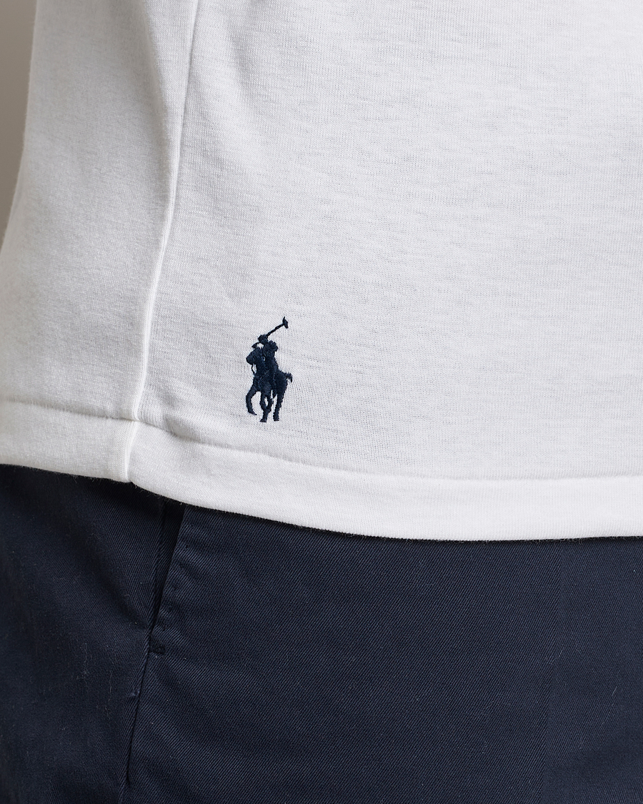 Uomini | Maglieria | Polo Ralph Lauren | Rib Knitted Polo White