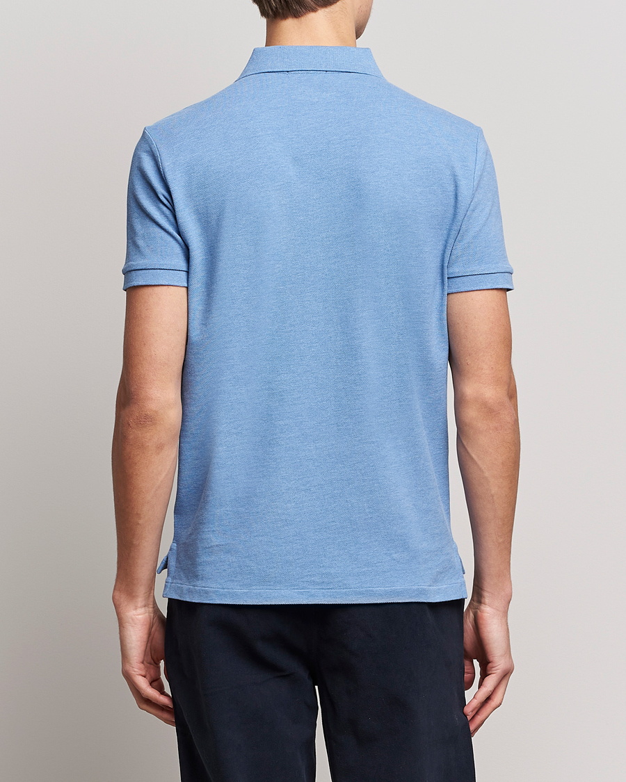Uomini | Polo | Polo Ralph Lauren | Custom Slim Fit Polo Soft Royal Heather