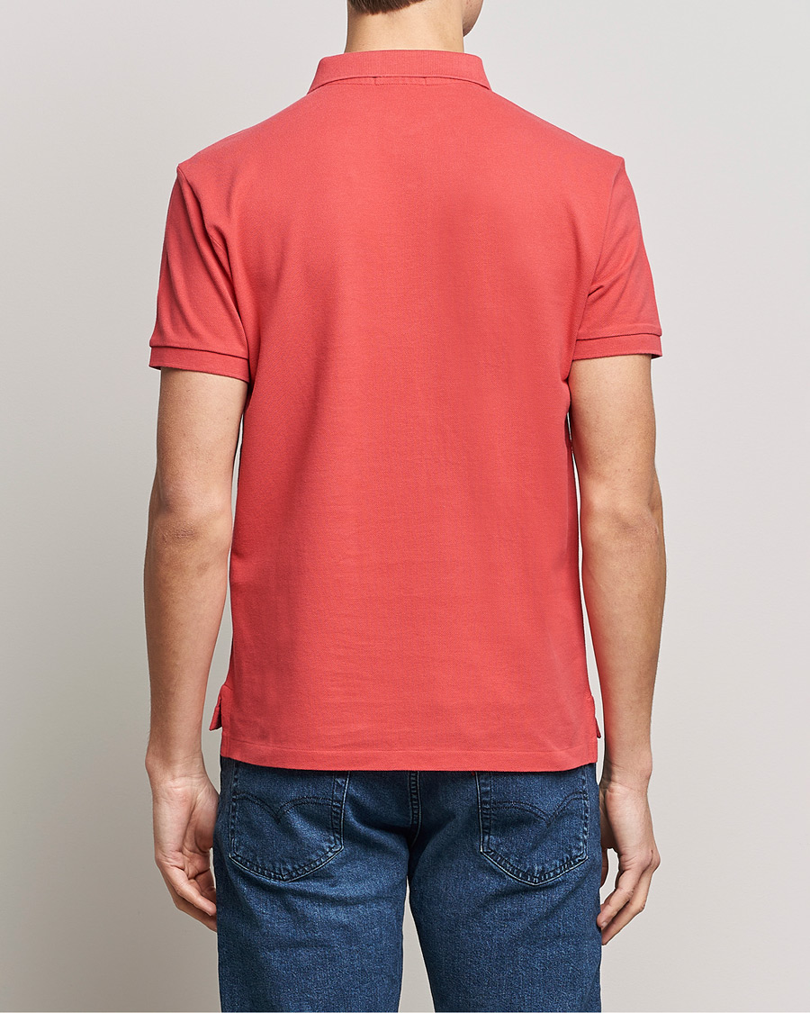Uomini | Polo | Polo Ralph Lauren | Custom Slim Fit Polo Starboard Red