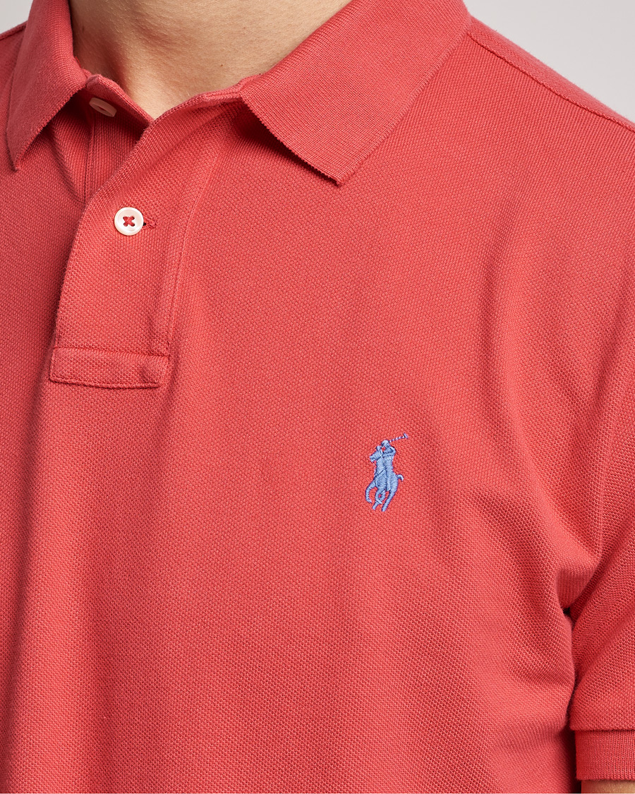 Uomini | Polo | Polo Ralph Lauren | Custom Slim Fit Polo Starboard Red