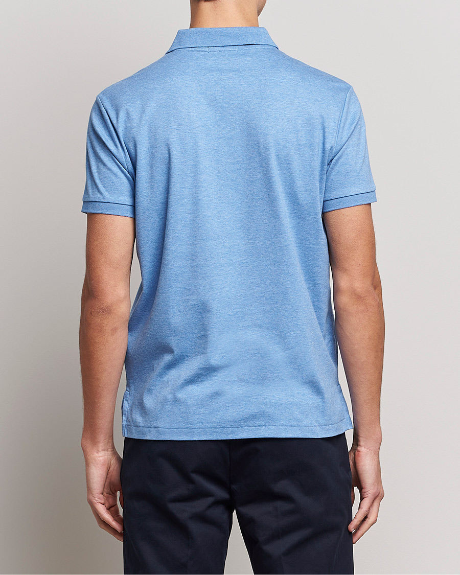 Uomini | Polo | Polo Ralph Lauren | Luxury Pima Cotton Polo Soft Royal Heather
