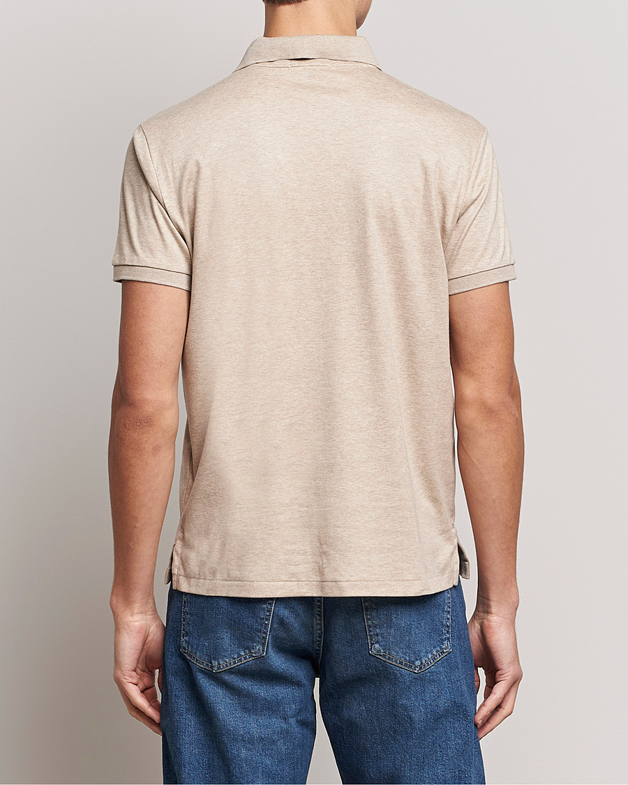 Uomini | Polo | Polo Ralph Lauren | Luxury Pima Cotton Polo Sand Heather
