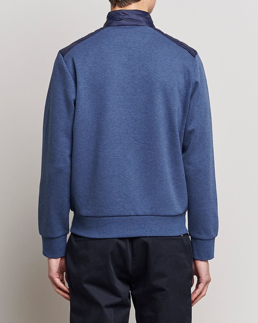 Uomini | Maglieria | Polo Ralph Lauren | Tech Double Knit Hybrid Full Zip Newport Navy