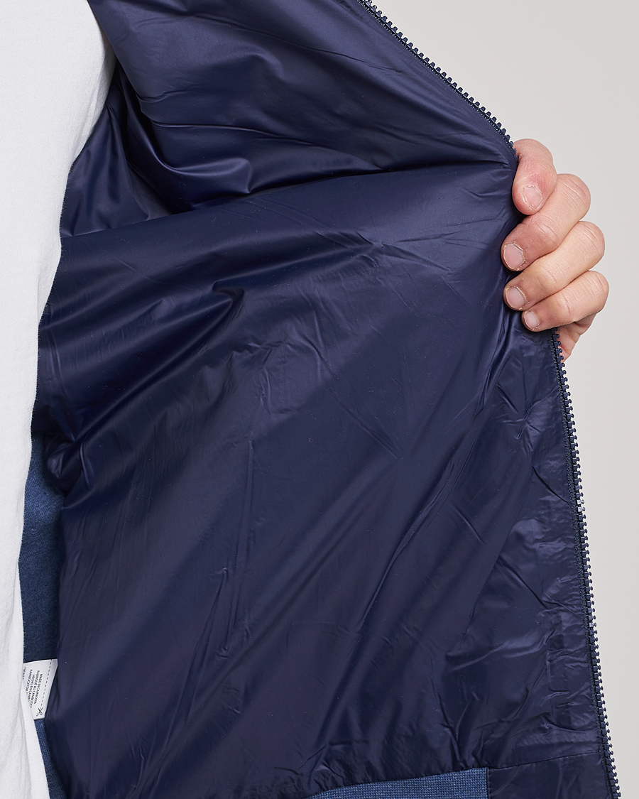 Uomini | Maglieria | Polo Ralph Lauren | Tech Double Knit Hybrid Full Zip Newport Navy