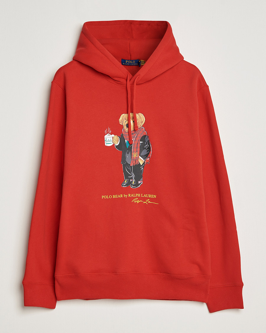 Uomini | Maglieria | Polo Ralph Lauren | Lunar New Year Bear Hoodie Red
