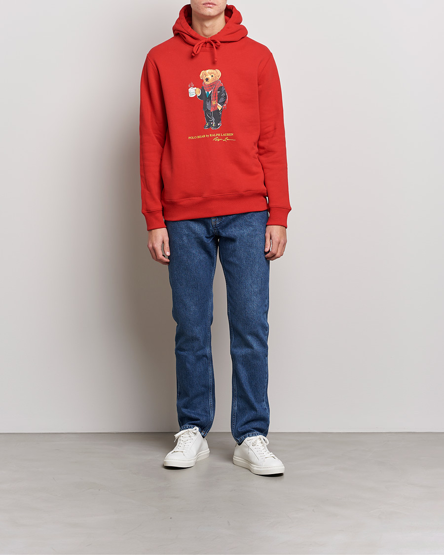 Uomini | Maglieria | Polo Ralph Lauren | Lunar New Year Bear Hoodie Red