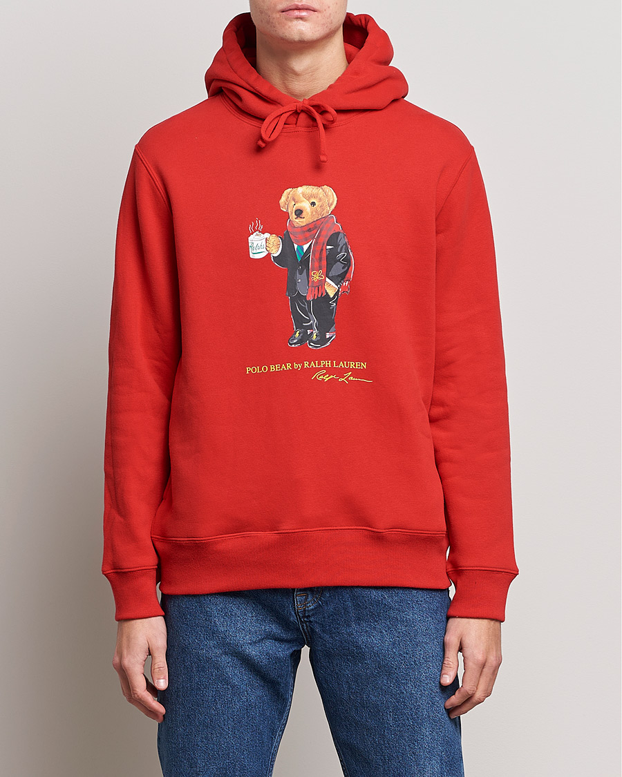 Uomini | Maglieria | Polo Ralph Lauren | Lunar New Year Bear Hoodie Red