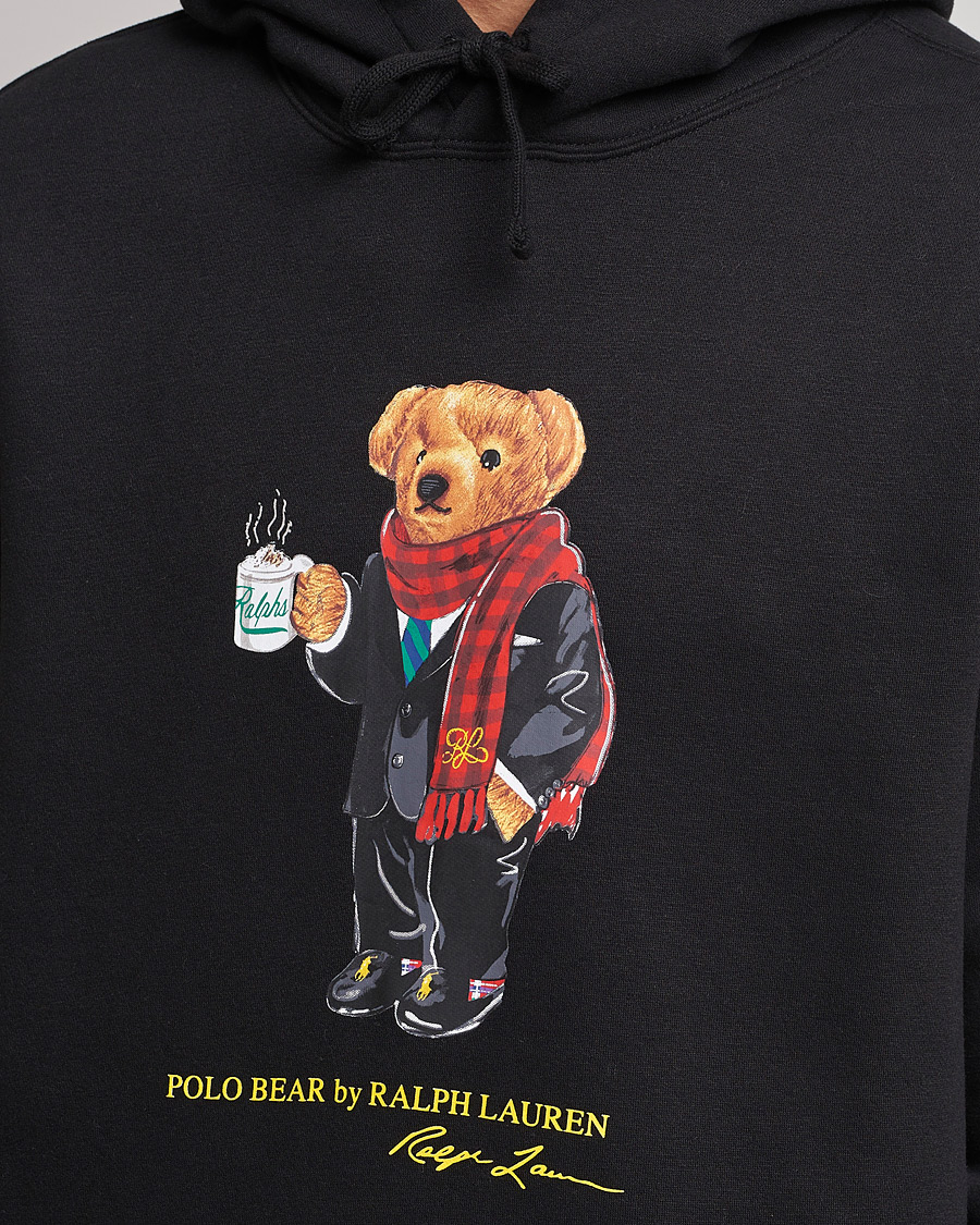 Uomini | Maglieria | Polo Ralph Lauren | Lunar New Year Bear Hoodie Black