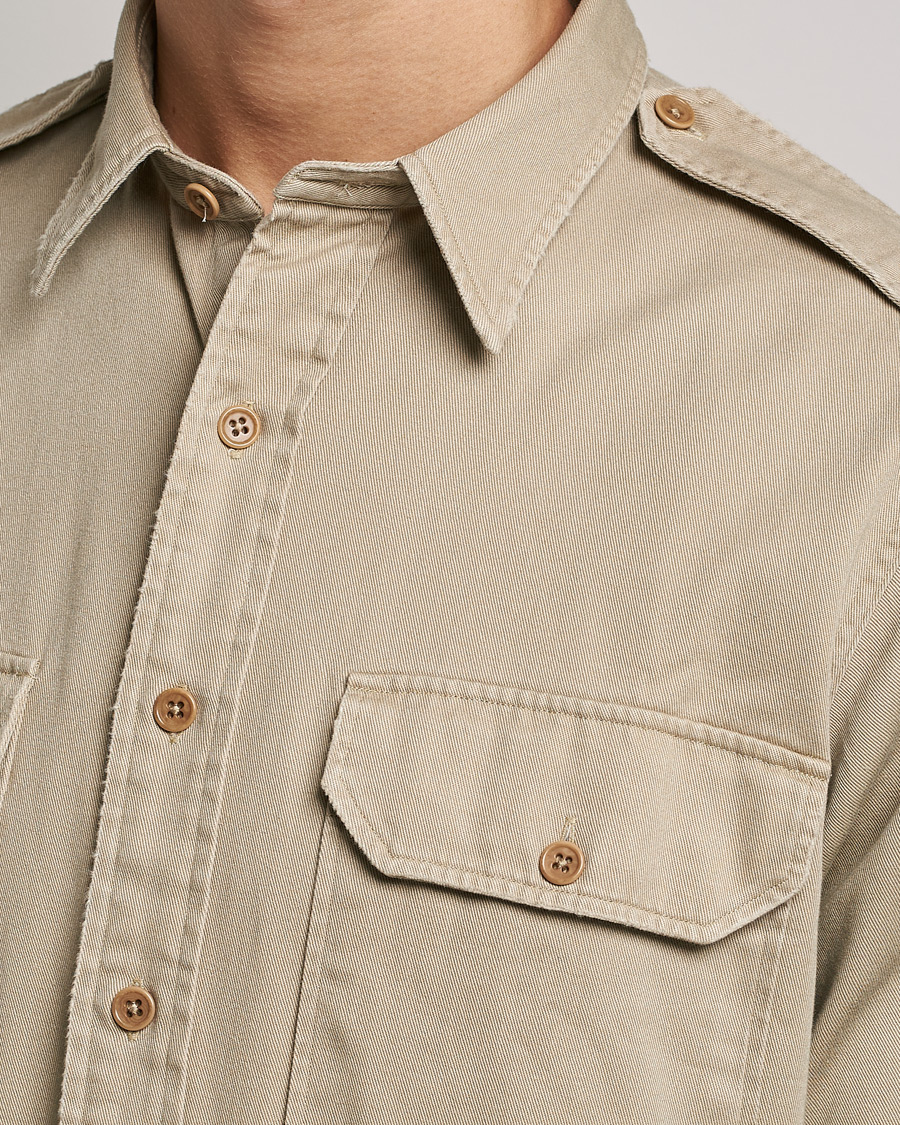 Uomini | Camicie | Polo Ralph Lauren | Twill Safari Pocket Overshirt Khaki