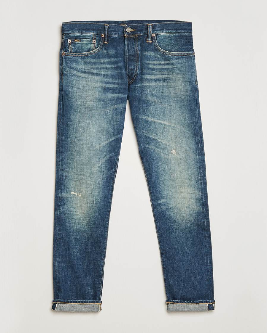 Uomini | Jeans | Polo Ralph Lauren | Sullivan Korbel Selvedge Jeans  Dark Blue