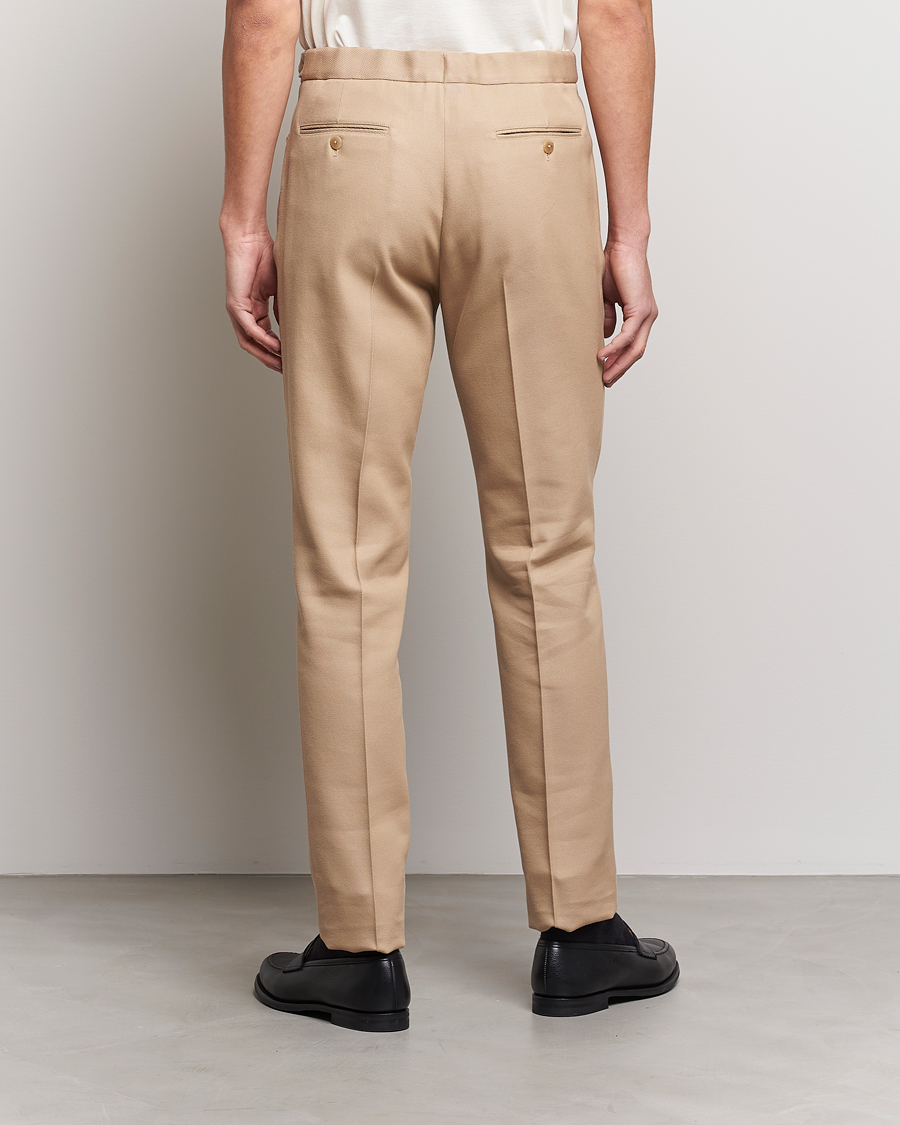 Uomini | Pantaloni | Ralph Lauren Purple Label | Cavalry Twill Trousers Tan