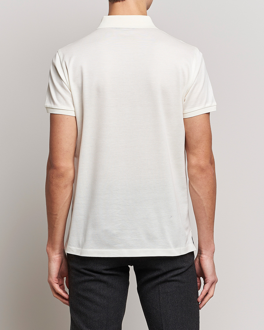 Uomini | Polo | Ralph Lauren Purple Label | Mercerized Cotton Polo Classic Cream